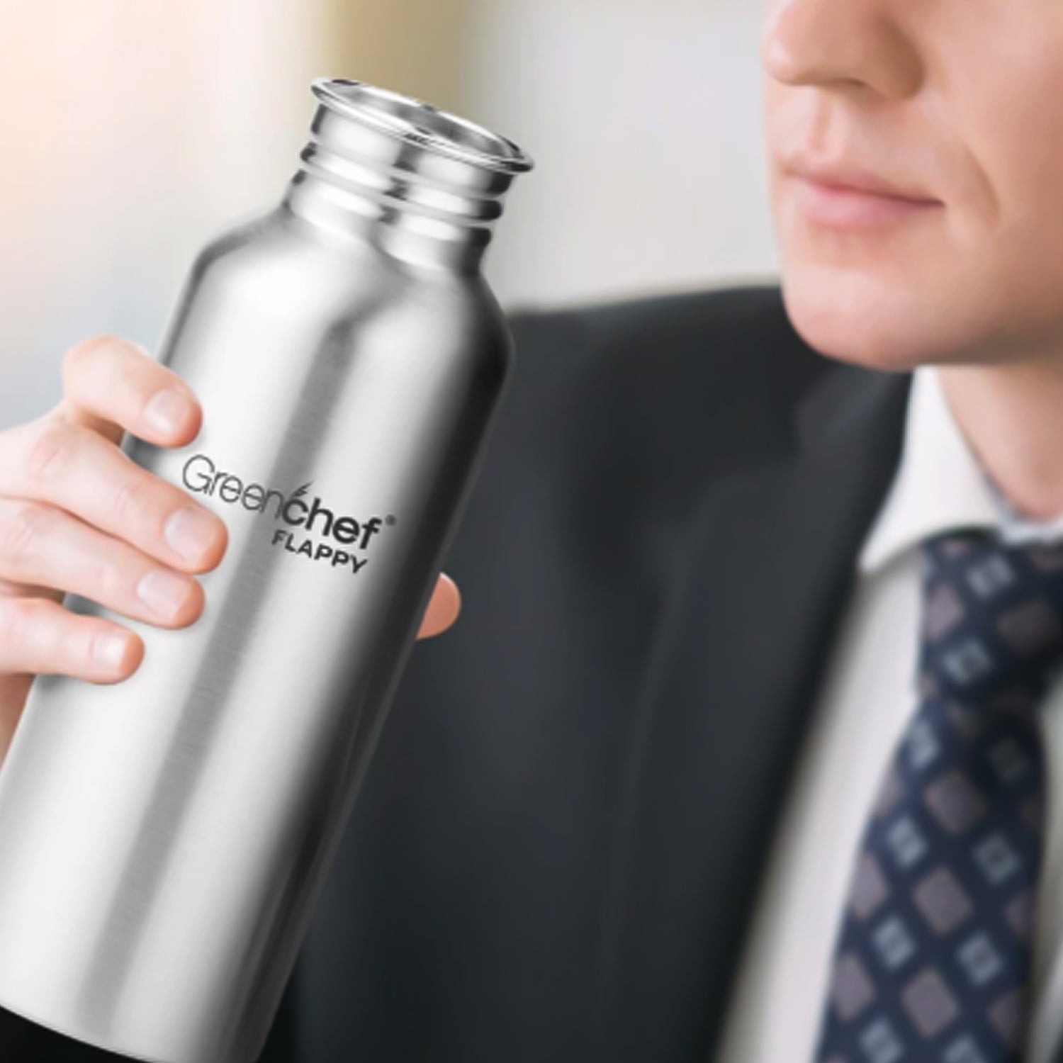 Stainless Steel Water Bottle (750ML / 1 Pc) Stainless Steel Water Bottle (750ML / 1 Pc)